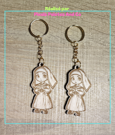 Porte-clés Nonne 3€