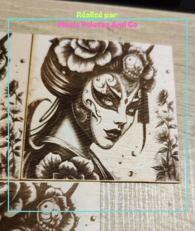 Gravure photo de la Geisha Ninja