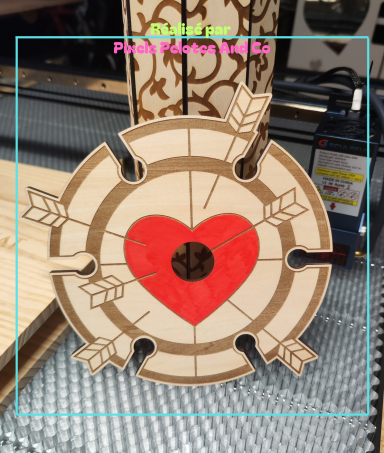 Col de bouteille de vin porte verres cible 30€