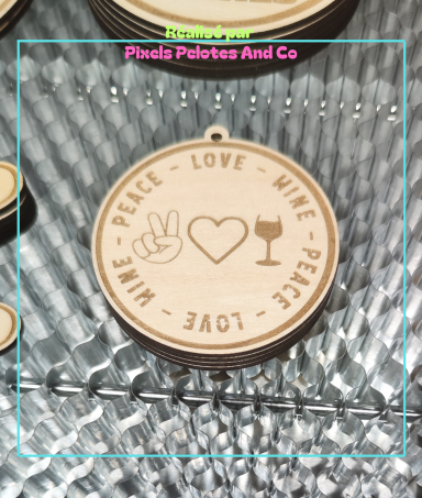 Porte-clés avec proverbe humour 3€