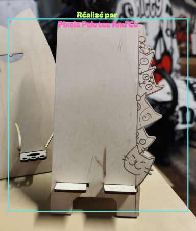 Support de téléphone Ribambelle de Chats 8€